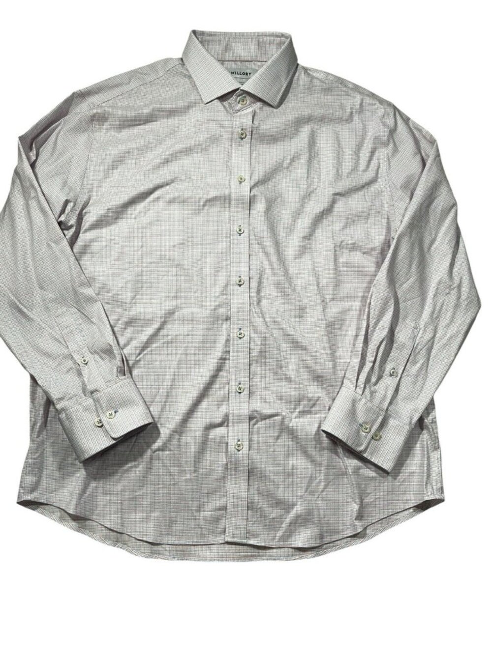 Twillory Safe Cotton Non Iron Tailored Dress shirt Men's 18 34/35